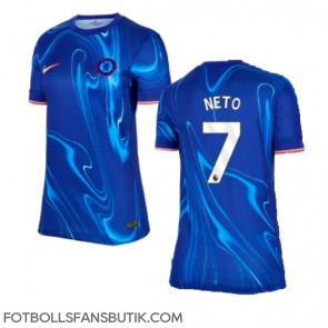 Chelsea Pedro Neto #7 Replika Hemmatröja Damer 2024-25 Kortärmad